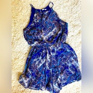 Blue Summer Romper